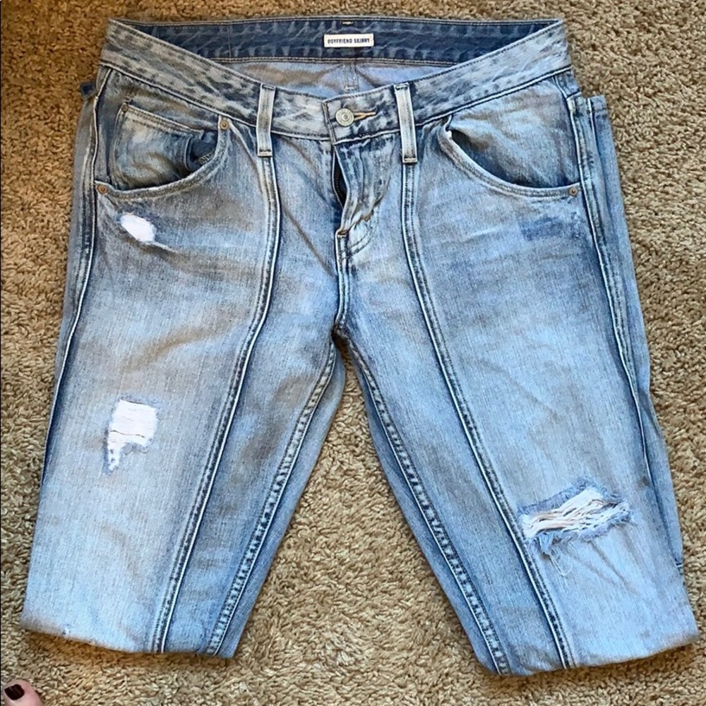 Original Levi Strauss Boyfriend Skinny Jeans